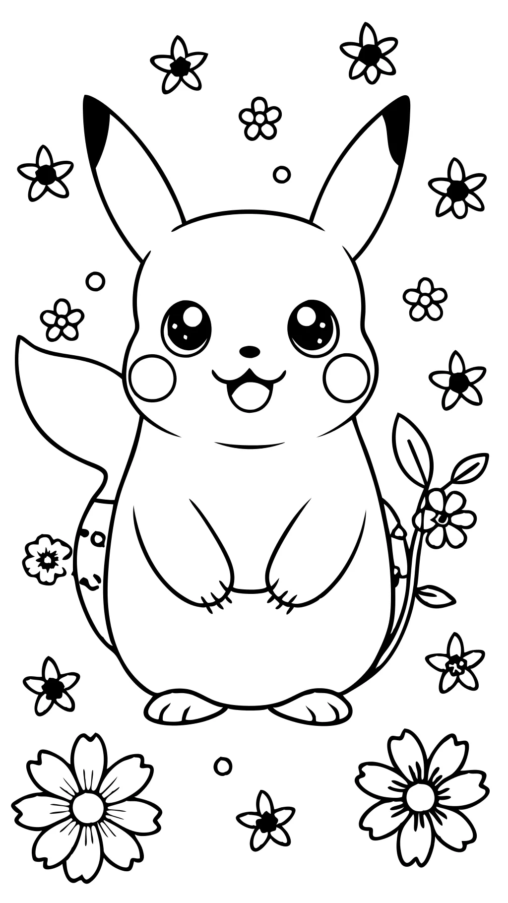 coloriages picachu